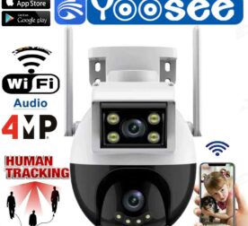 YooSee doppio obbiettivo 2 telecamere in 1 human tracking