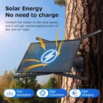 Router WiFi 4G LTE alimentato da pannello solare, router wireless impermeabile IP66 per esterni, hotspot WiFi per telecamere di sicurezza esterne, telefono e PC - immagine 2