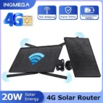 Router WiFi 4G LTE alimentato da pannello solare, router wireless impermeabile IP66 per esterni, hotspot WiFi per telecamere di sicurezza esterne, telefono e PC - immagine 19