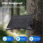 Router WiFi 4G LTE alimentato da pannello solare, router wireless impermeabile IP66 per esterni, hotspot WiFi per telecamere di sicurezza esterne, telefono e PC - immagine 34