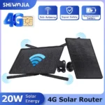 Router WiFi 4G LTE alimentato da pannello solare, router wireless impermeabile IP66 per esterni, hotspot WiFi per telecamere di sicurezza esterne, telefono e PC - immagine 40