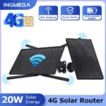 Router WiFi 4G LTE alimentato da pannello solare, router wireless impermeabile IP66 per esterni, hotspot WiFi per telecamere di sicurezza esterne, telefono e PC - immagine 59