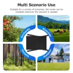 Router WiFi 4G LTE alimentato da pannello solare, router wireless impermeabile IP66 per esterni, hotspot WiFi per telecamere di sicurezza esterne, telefono e PC - immagine 61